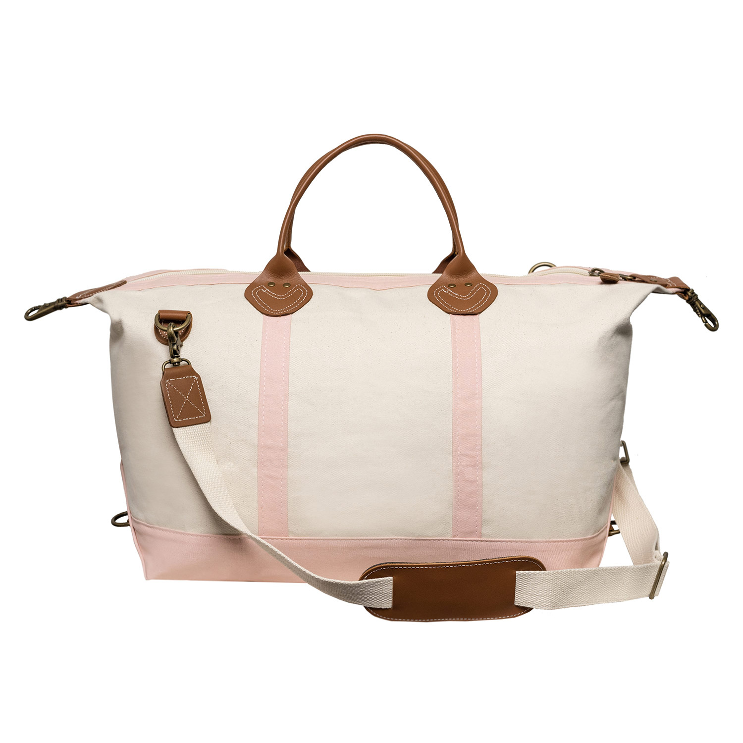 Blush-Pink Signature Duffel Blush Pink