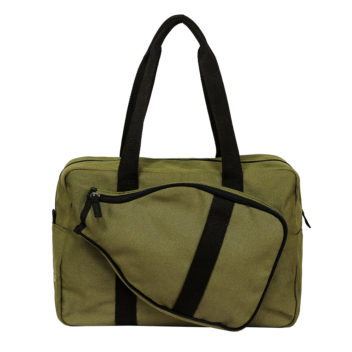 Madrid-Pickleball-Tote-Olive-Front-1 Madrid Pickleball Tote