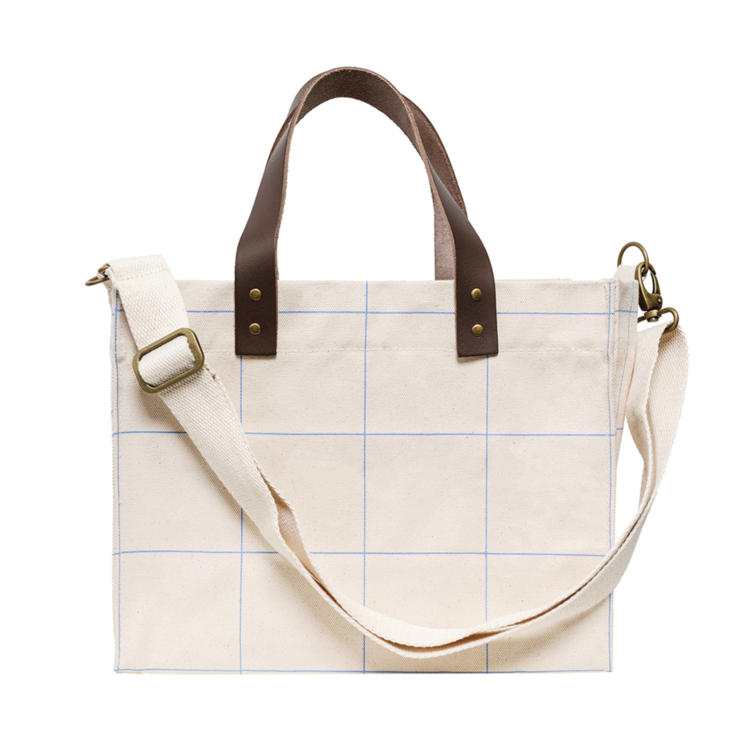 Brooklyn Tote Windowpane plaid Brooklyn Tote Windowpane plaid