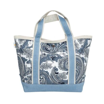 Stylish Ventura Tote Mini paisley canvas bag ideal for daily essentials and casual outings